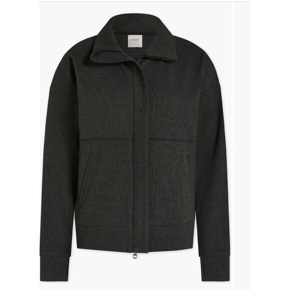 Varley Jackets & Blazers - Varley Rozanna Midweight Knit Zip Jacket - Gray XL New